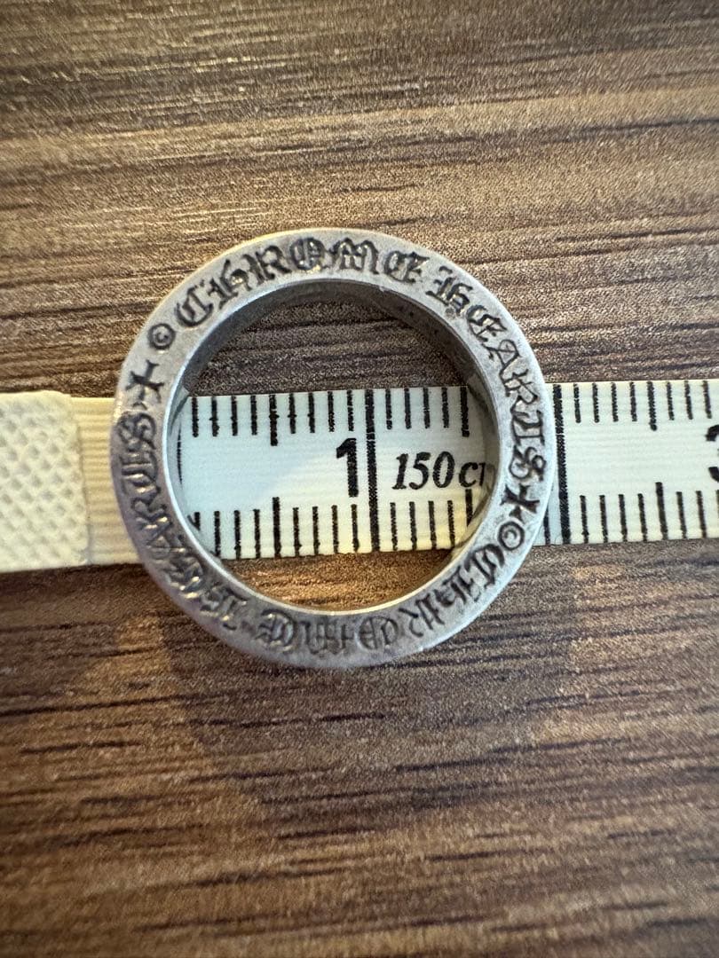 CHROME HEARTS クロムハーツ3mm スペーサー シルバーリング10号