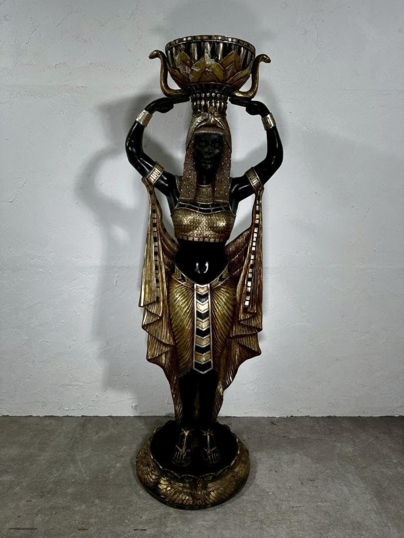 『AW DESIGN』ファラオ像 オブジェ 人形 エジプト置物 RWmis22