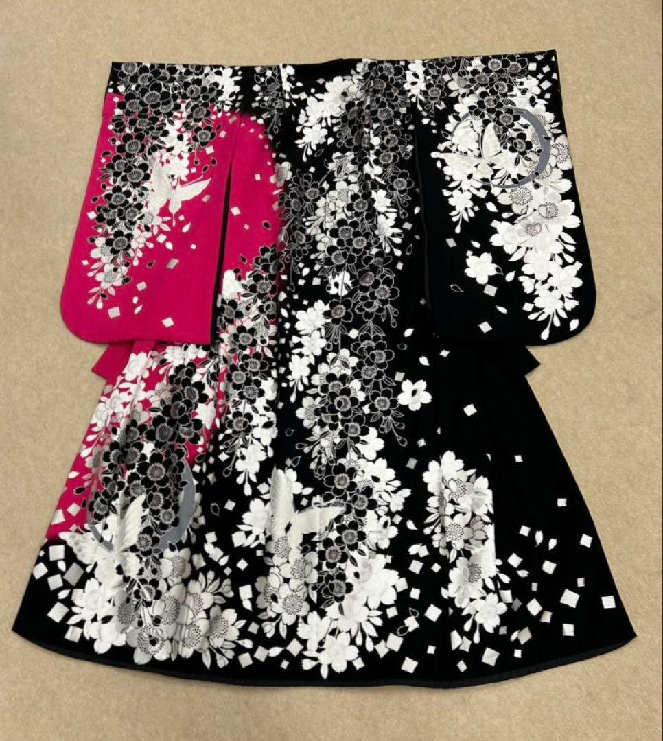 TAMA　子供着物　七五三　7才 セット　BLUE CROSS