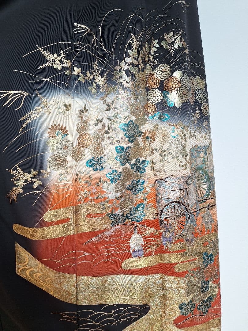 着物リメイクワンピース3605