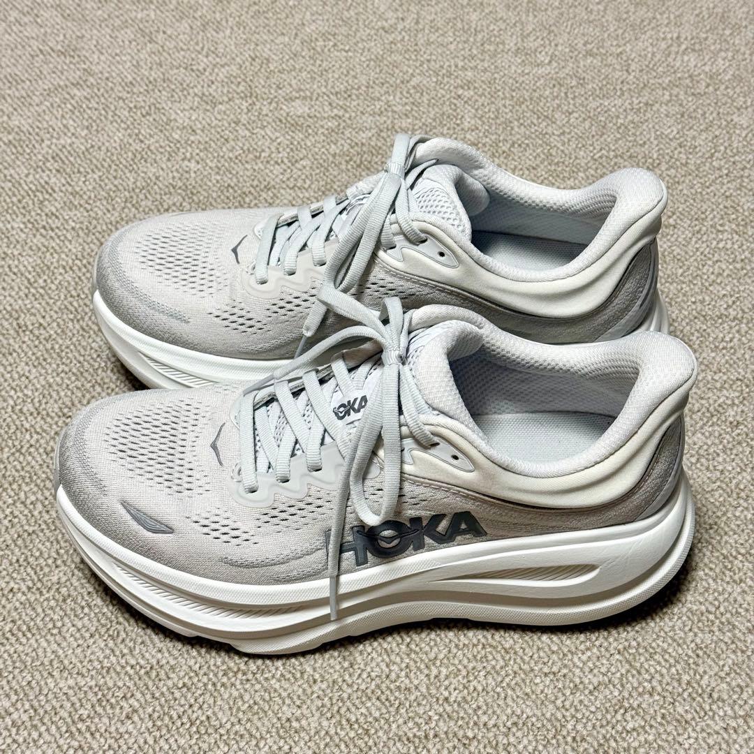ほぼ新品 ◆ 直営店購入 正規品　HOKA ボンダイ9 ワイド 25.5cm