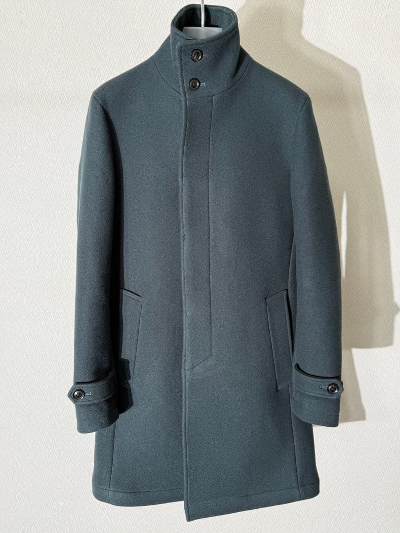 junhashimoto ジュンハシモト スタンドカラーコート ウールコート