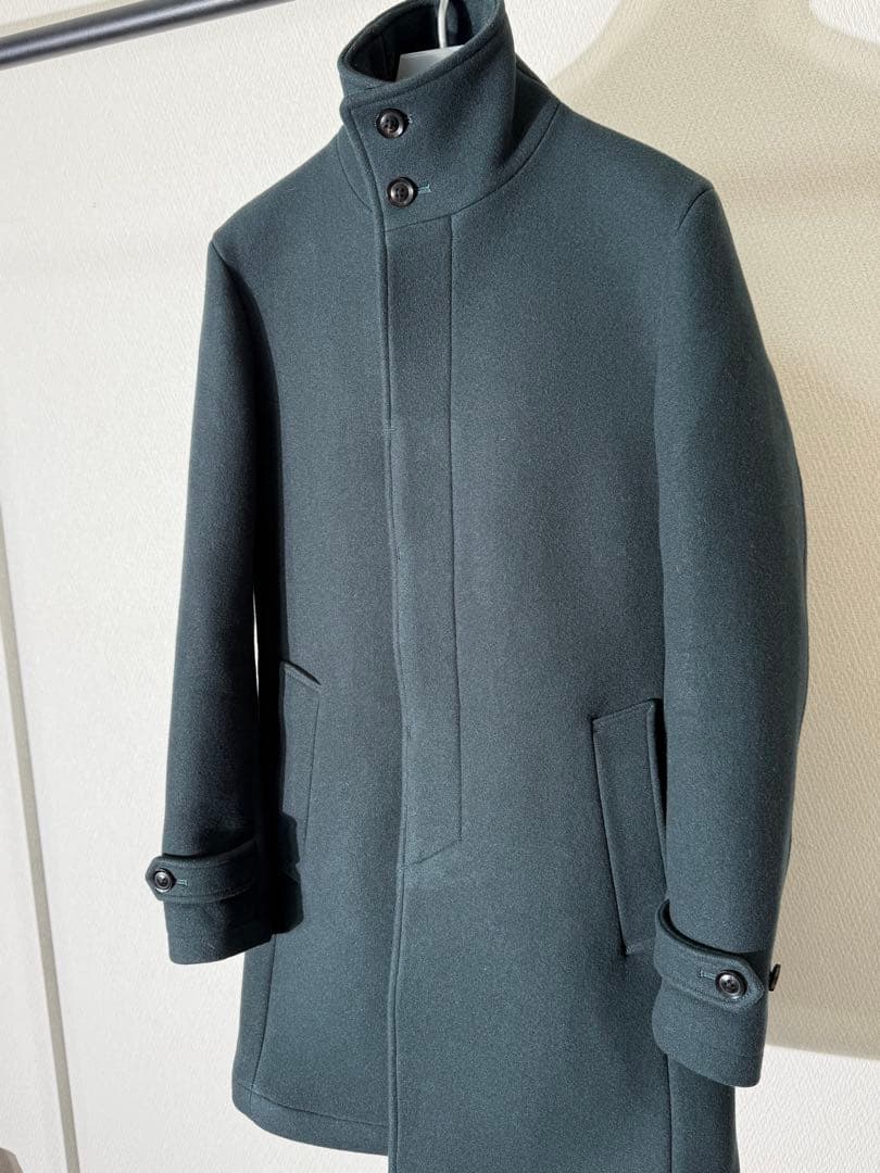 junhashimoto ジュンハシモト スタンドカラーコート ウールコート