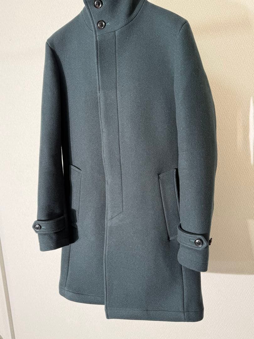 junhashimoto ジュンハシモト スタンドカラーコート ウールコート