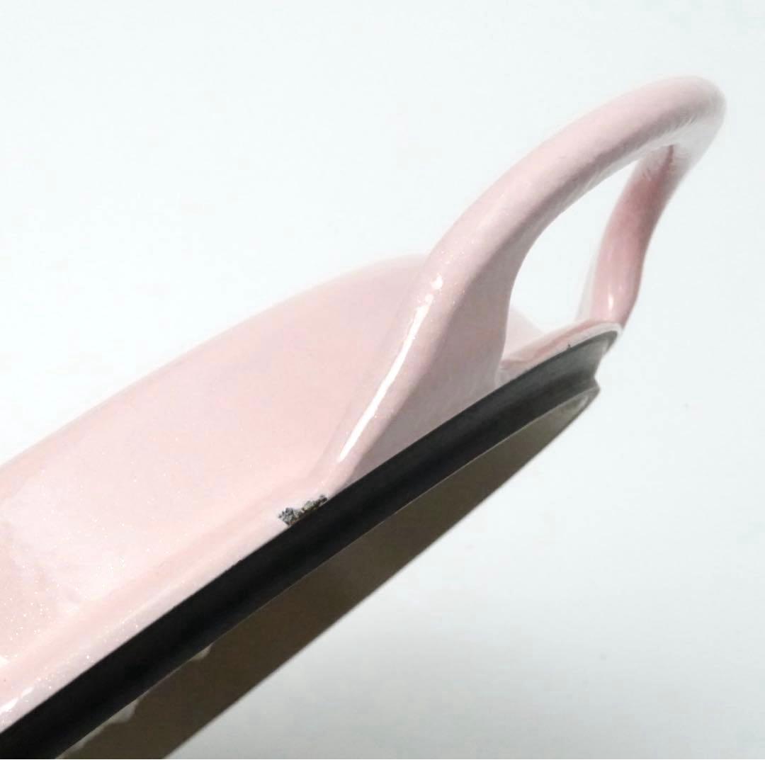【美品】バーミキュラ オーブンポットラウンド 22cm パールピンク