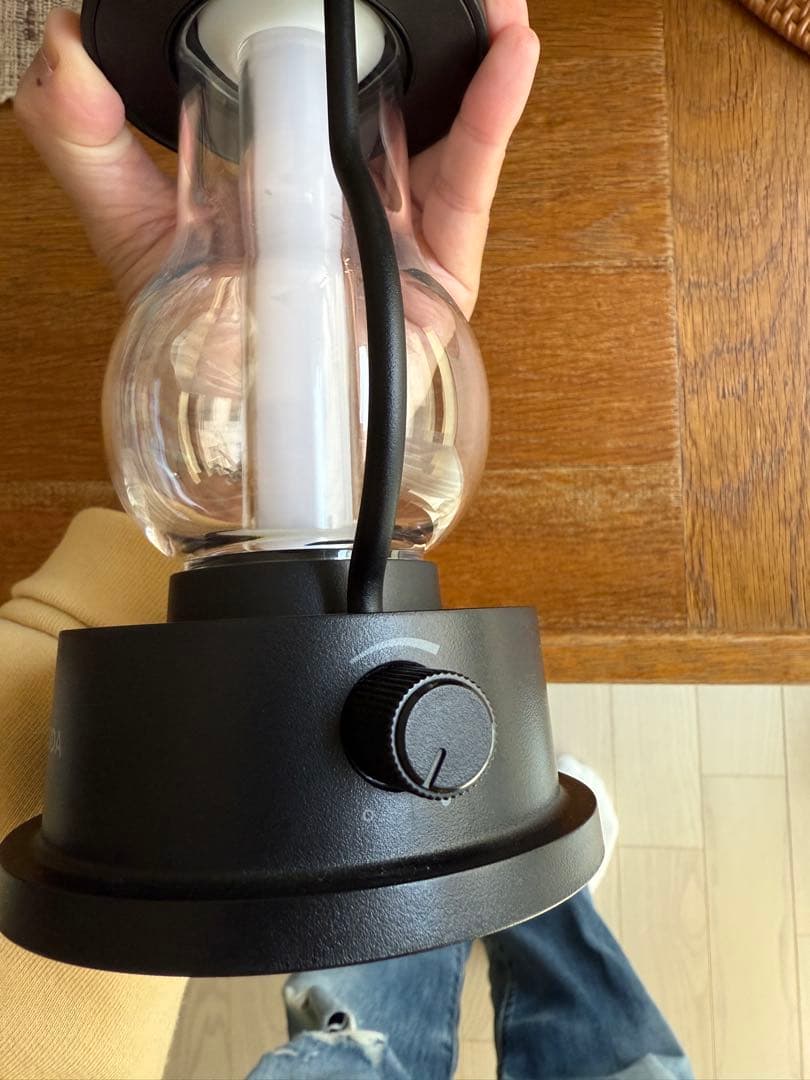 BALMUDA バルミューダ LEDランタン L02A-BK