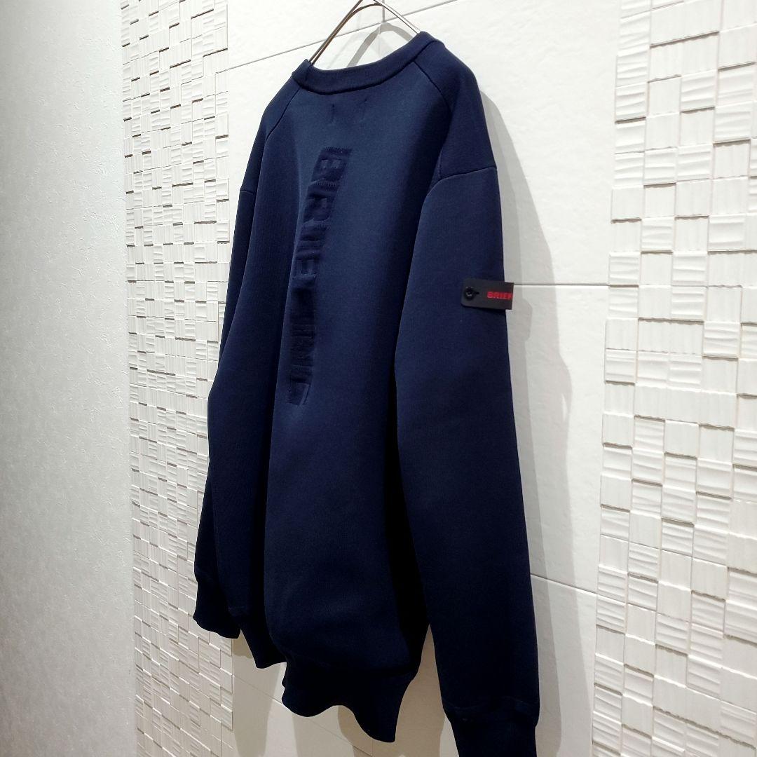【美品】BRIEFING Mens WR CREW NECK Knit