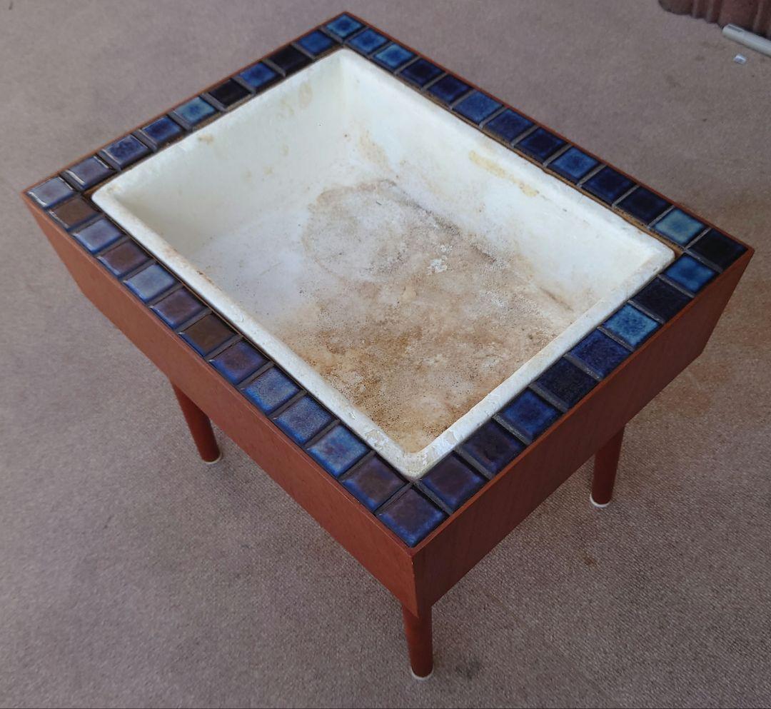 タイルトッププランター家具 北欧ビンテージ