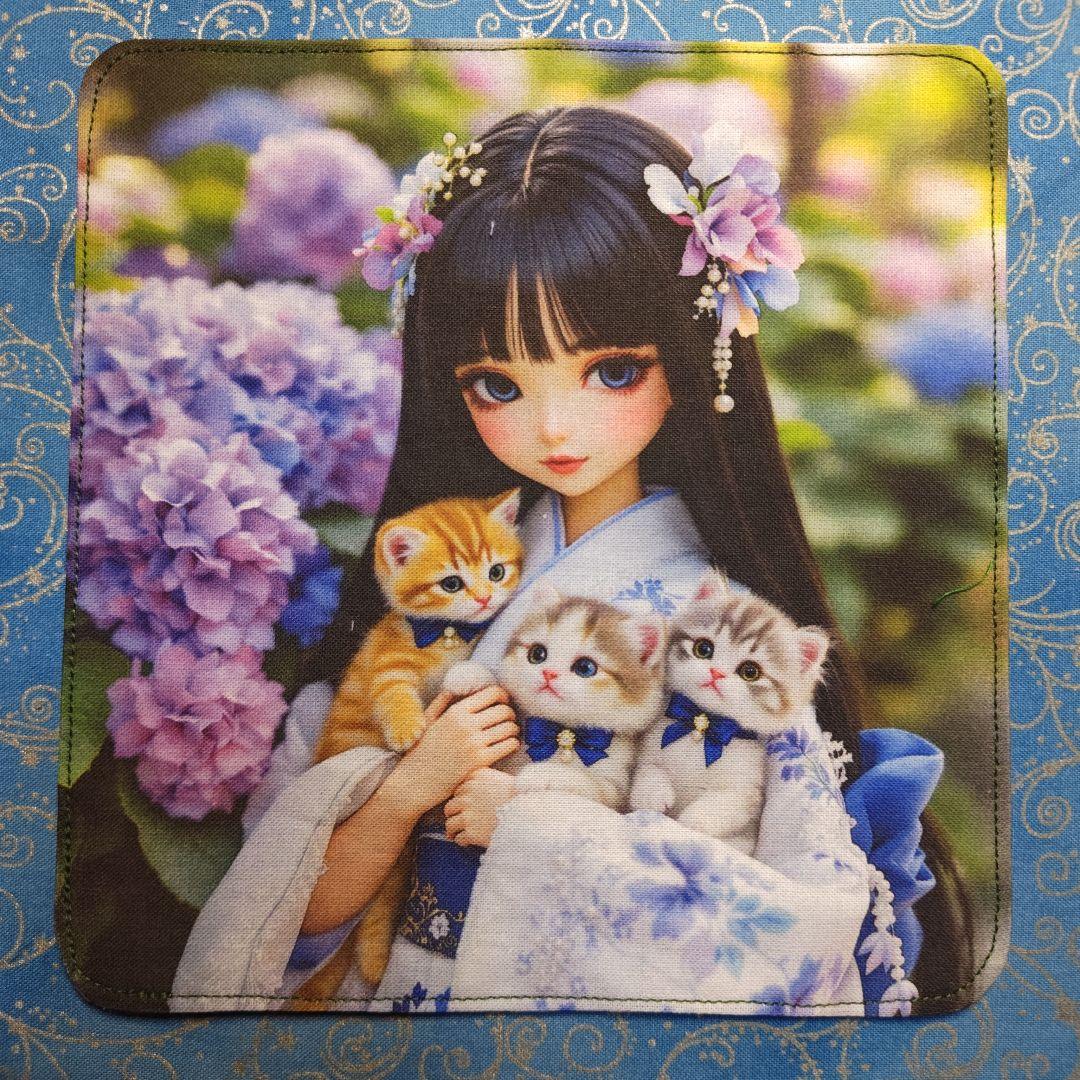 あるむ　パネル6 枚　ハンカチ14枚　女の子柄　合計39枚