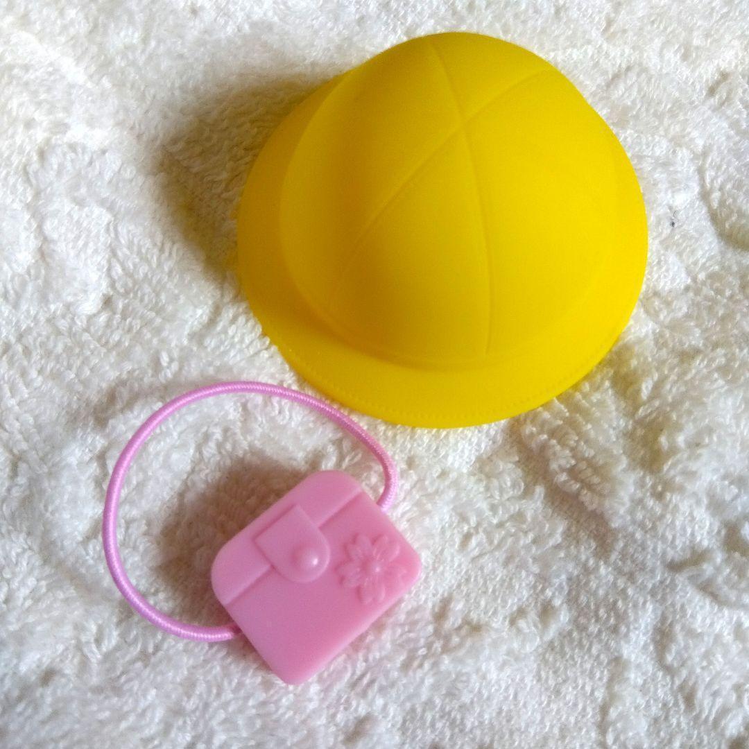 園児帽とピンクの通園バッグ リカちゃん ミキマキちゃん用