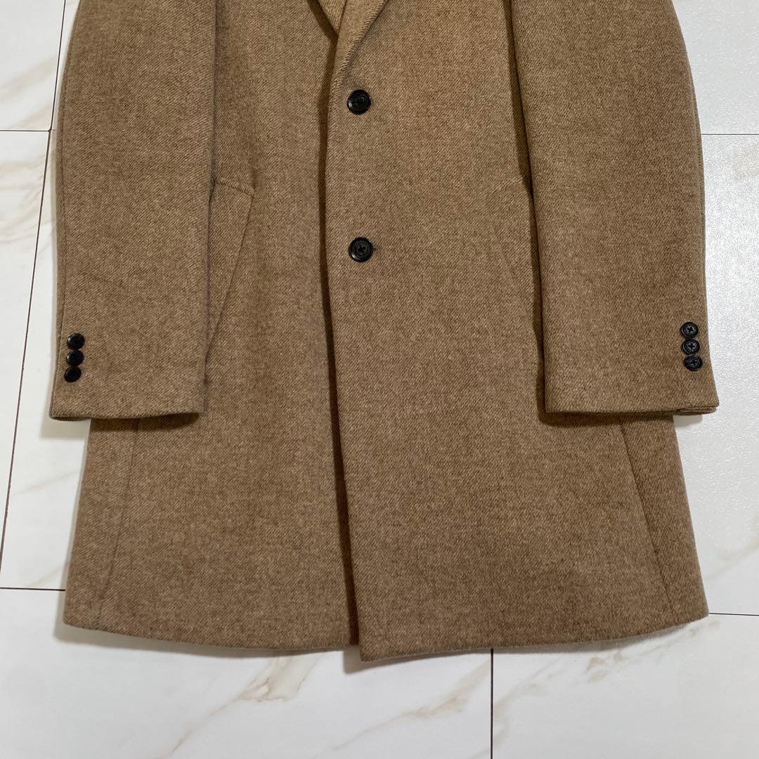 21AW⭐︎GARNER ピークドラペルチェスターコート ツイル ウール 定価5万