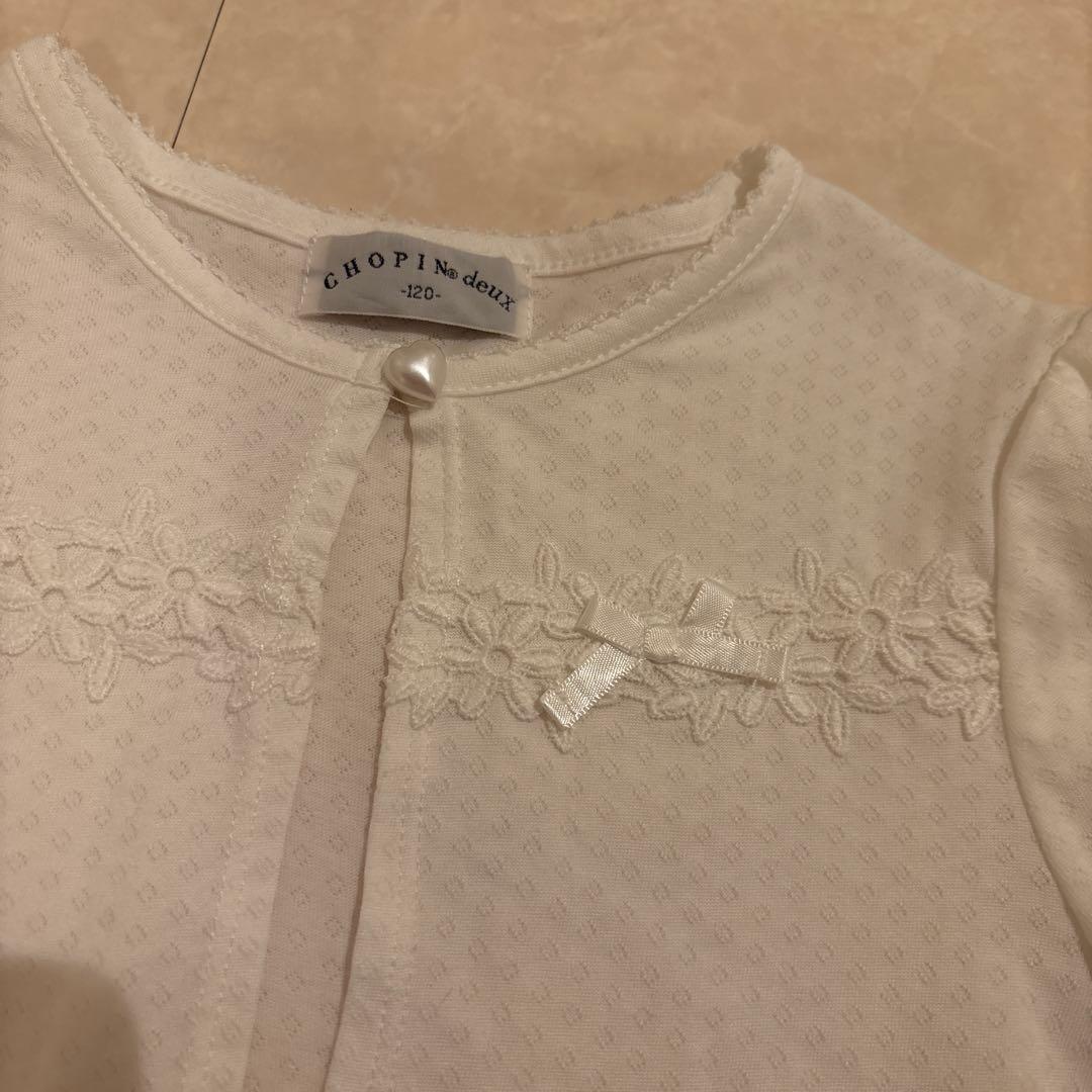 半袖ワンピース 花柄　お受験　入学卒園　フォーマル　発表会　新品　120