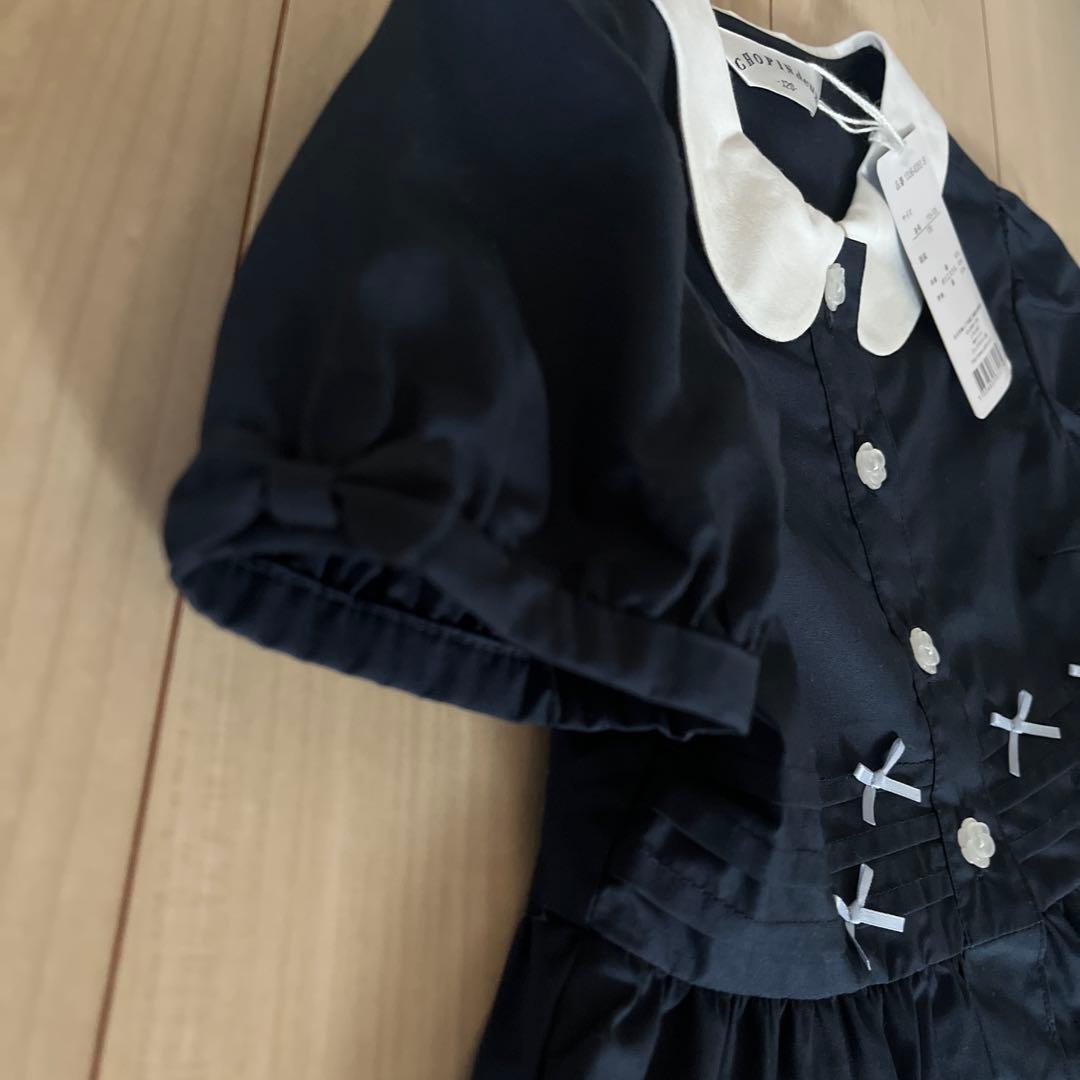 半袖ワンピース 花柄　お受験　入学卒園　フォーマル　発表会　新品　120