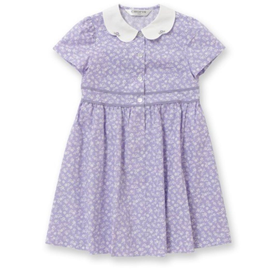 半袖ワンピース 花柄　お受験　入学卒園　フォーマル　発表会　新品　120