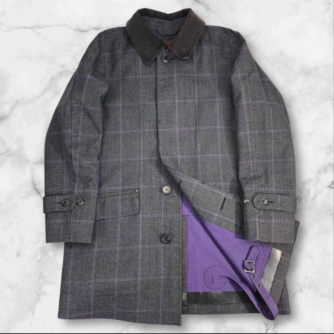 定価16万超 美品 MACKINTOSH×FOX BROTHERS ゴム引き