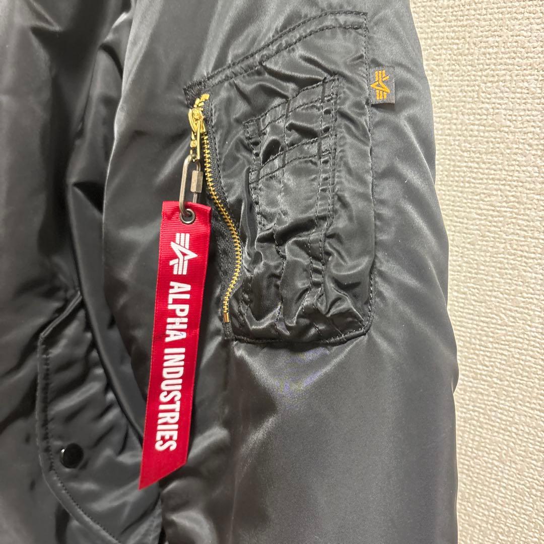 MA-1 ALPHA INDUSTRIES L ブラック