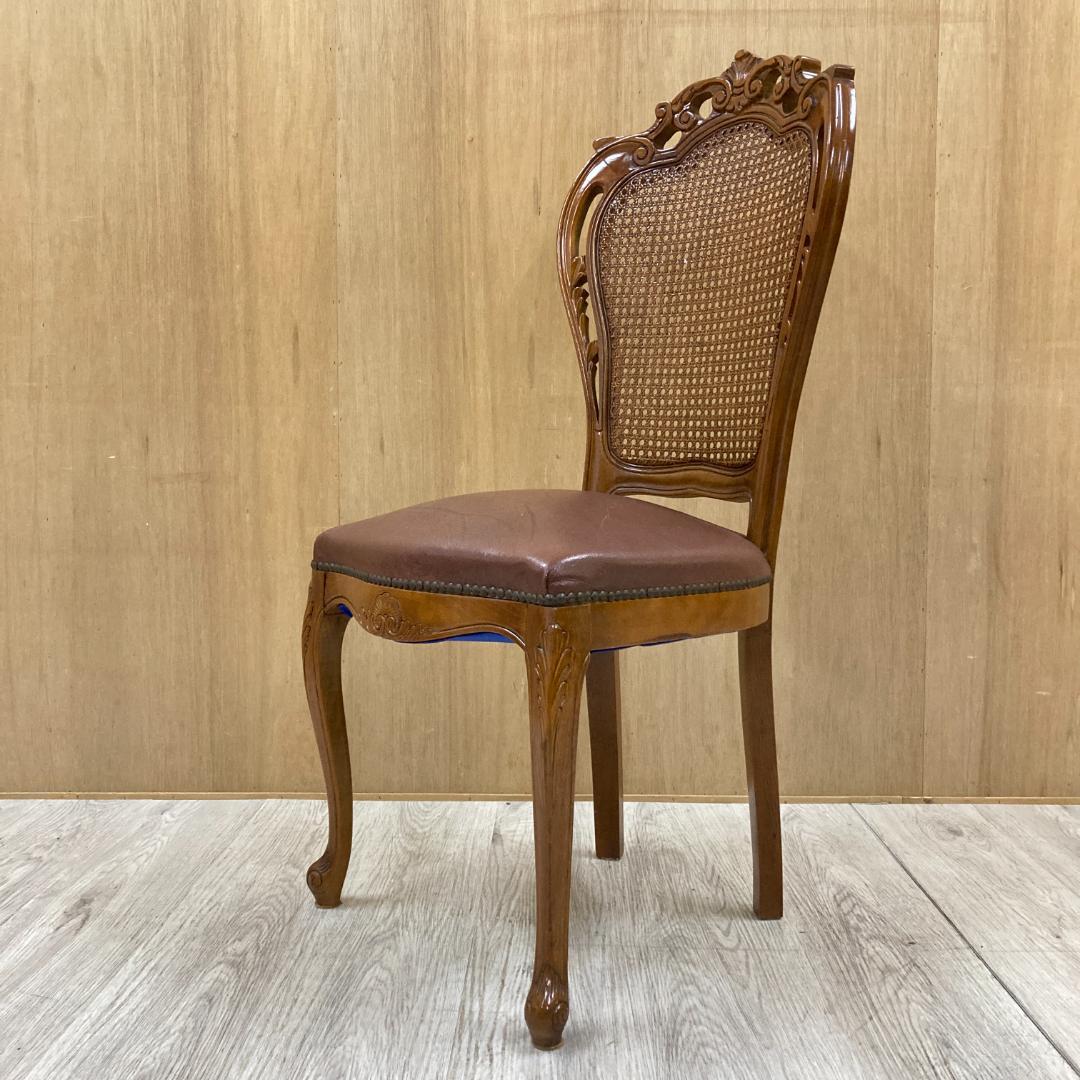 アンティーク調　猫脚　ダイニングチェア　椅子　クラシック　A