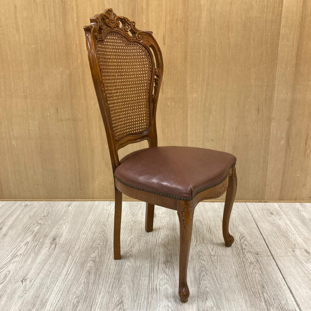 アンティーク調　猫脚　ダイニングチェア　椅子　クラシック　A