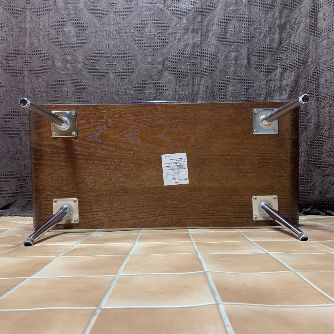 【美品】スペースエイジ ミッドセンチュリー 曲げ木 プライウッド ガラステーブル