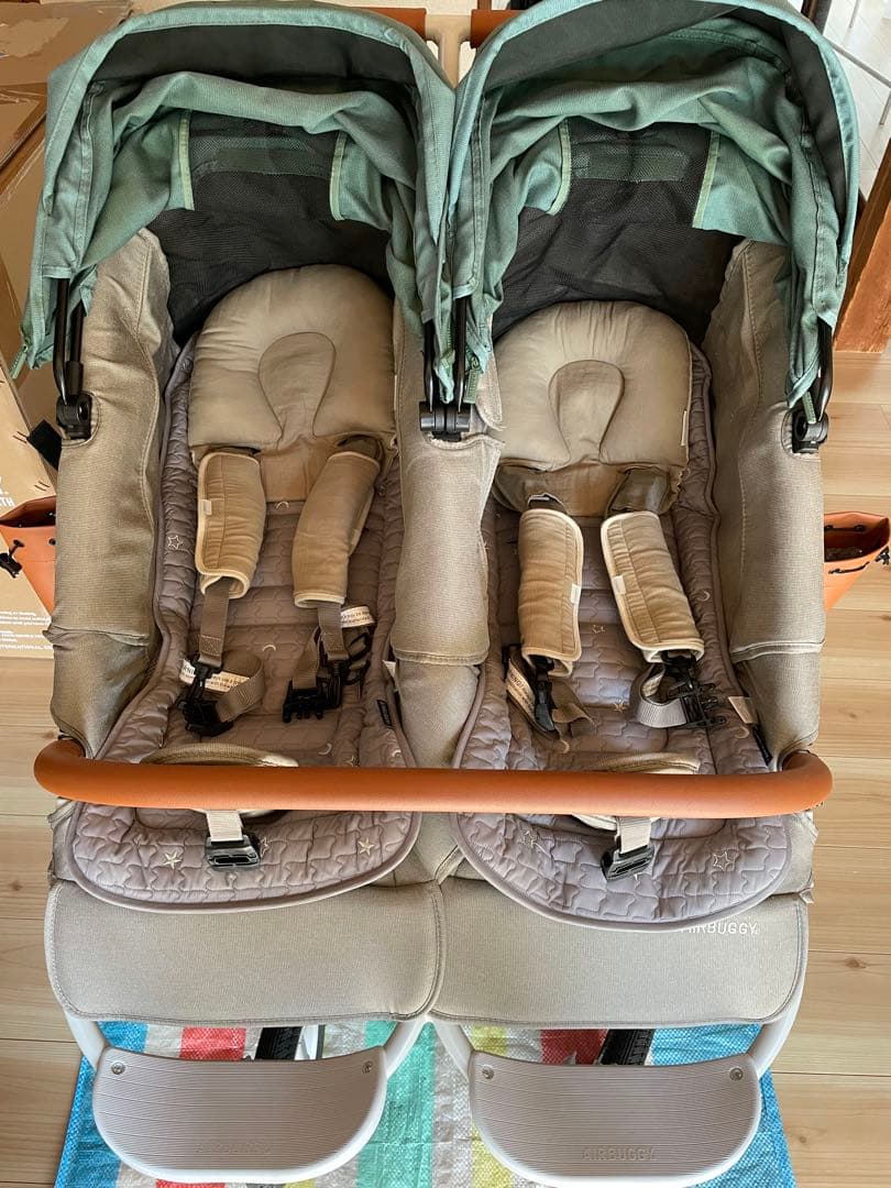 【美品】AIRBUGGY ココダブル EX フロムバース