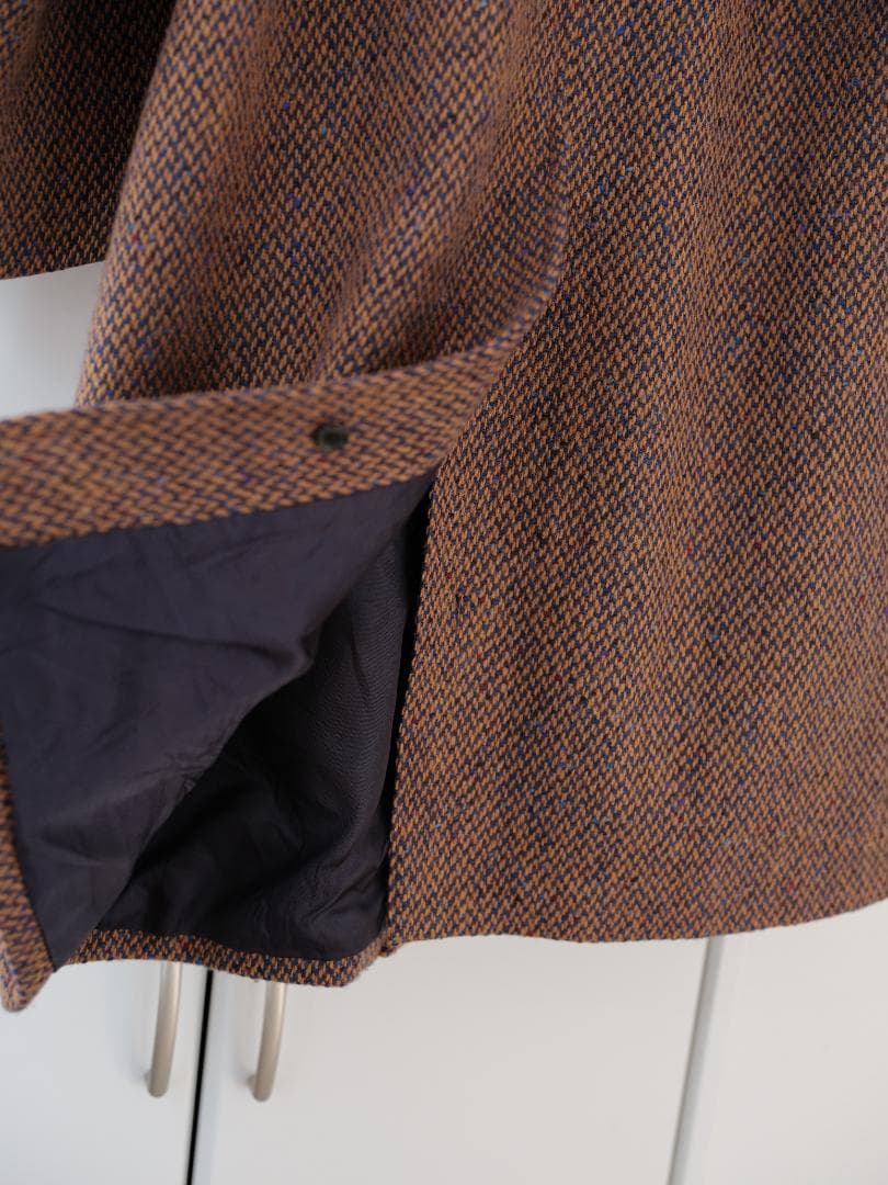 UNITED ARROWS ネップ ツイード バルマカーン コート 24AW