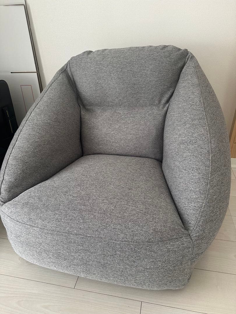 無印良品 空気でできたソファ グレー