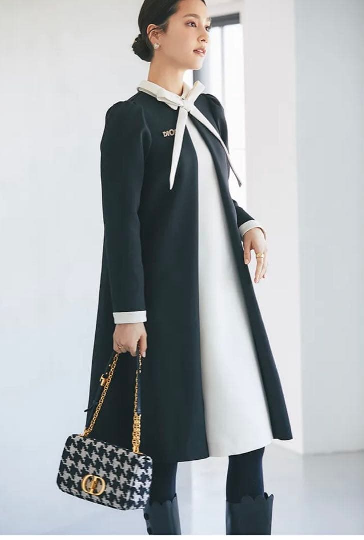 美品❤︎セブンテン完売品❤︎ボウタイ ワンピース