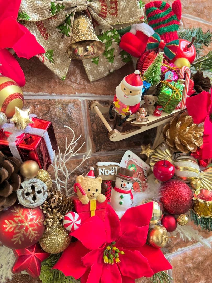 専用 クリスマスリース ハンドメイド オーダー 4点