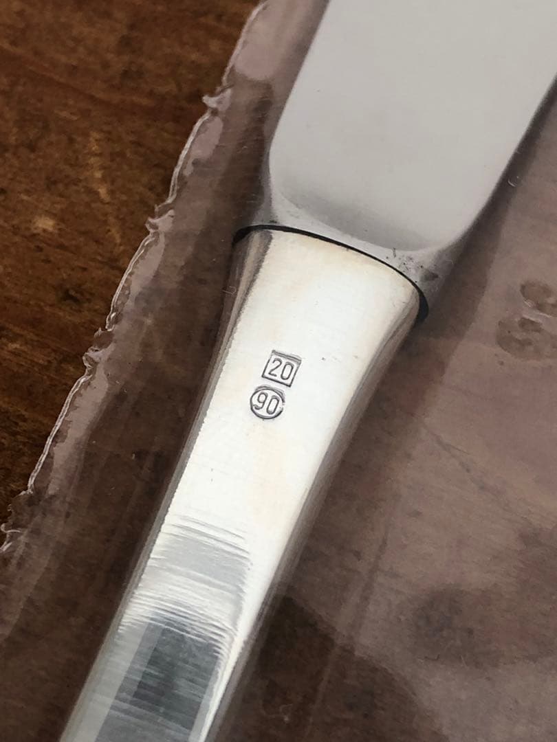 未使用　berndorf ナイフ6本セット　ベルンドルフ　シルバープレート