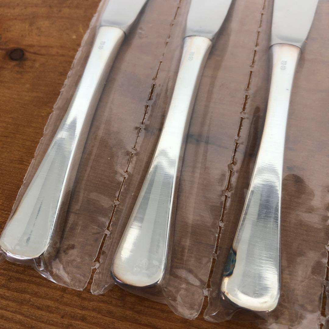 未使用　berndorf ナイフ6本セット　ベルンドルフ　シルバープレート