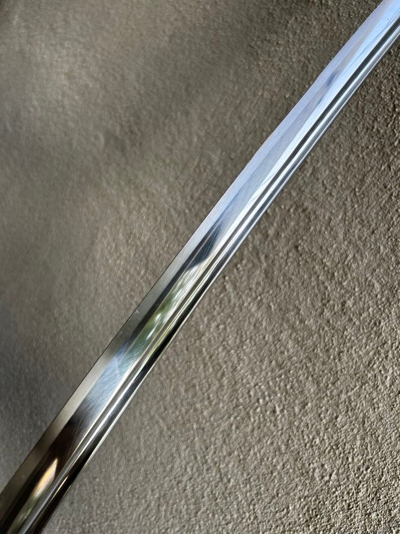 居合刀　模造刀　鮫鞘　模擬刀　太刀　日本刀　鍔　　拵え　全長約105.5cm