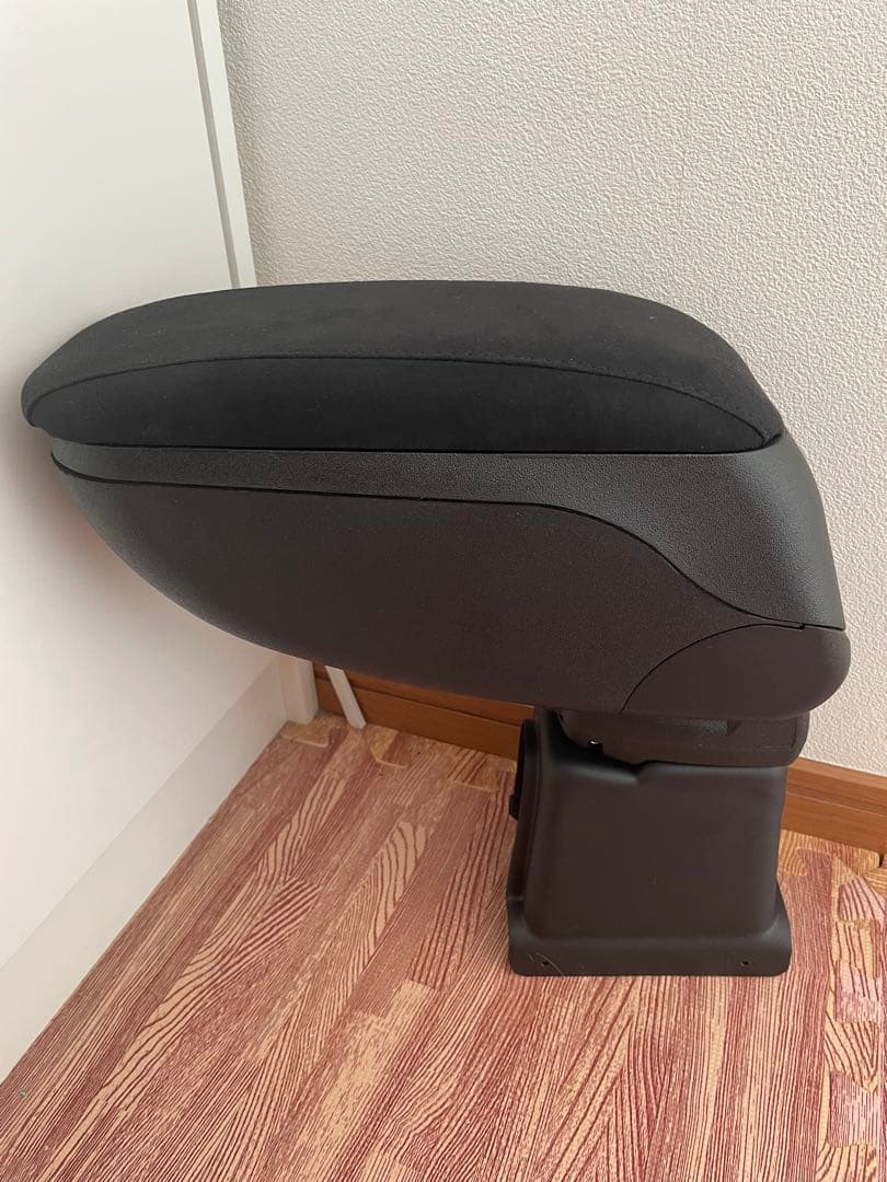 ABARTH アルカンターラレザー アームレスト(ブラック×ブラックステッチ)