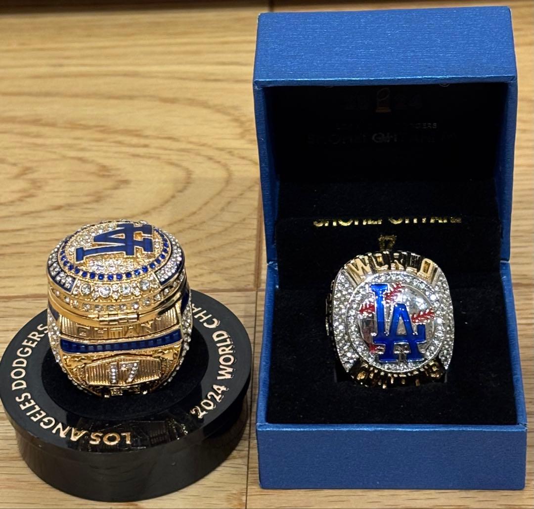 一セット限定！！⭐️期間限定価格⭐️大谷翔平 ワールドチャンピオンリング２種類セット