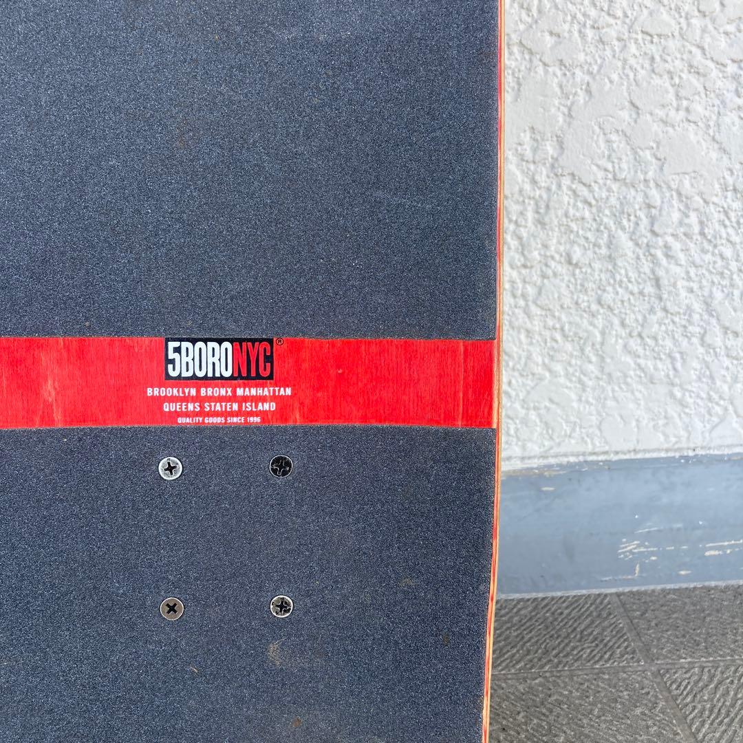 【美品】5boro nyc スケートボード　コンプリート　8.25インチ