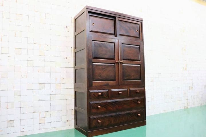 GMFT33○松本民芸家具 D型 和箪笥 整理箪笥 整理タンス 和家具 着物 最