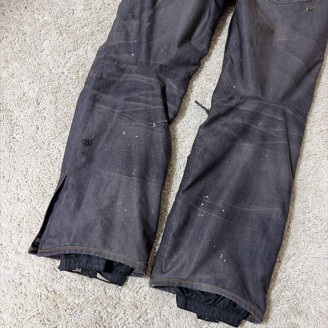 【希少】686 LTD Ed Destructed Denim Pant デニム