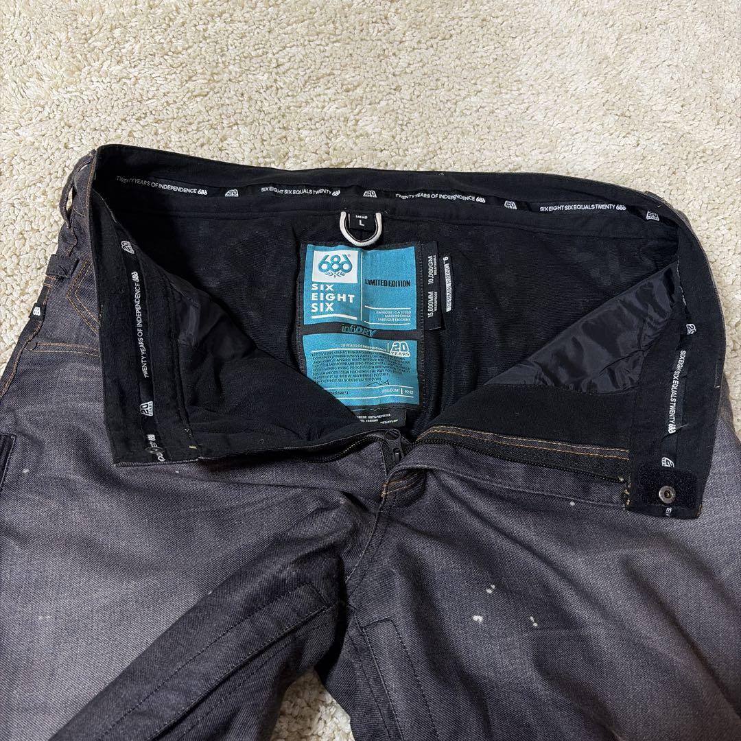 【希少】686 LTD Ed Destructed Denim Pant デニム