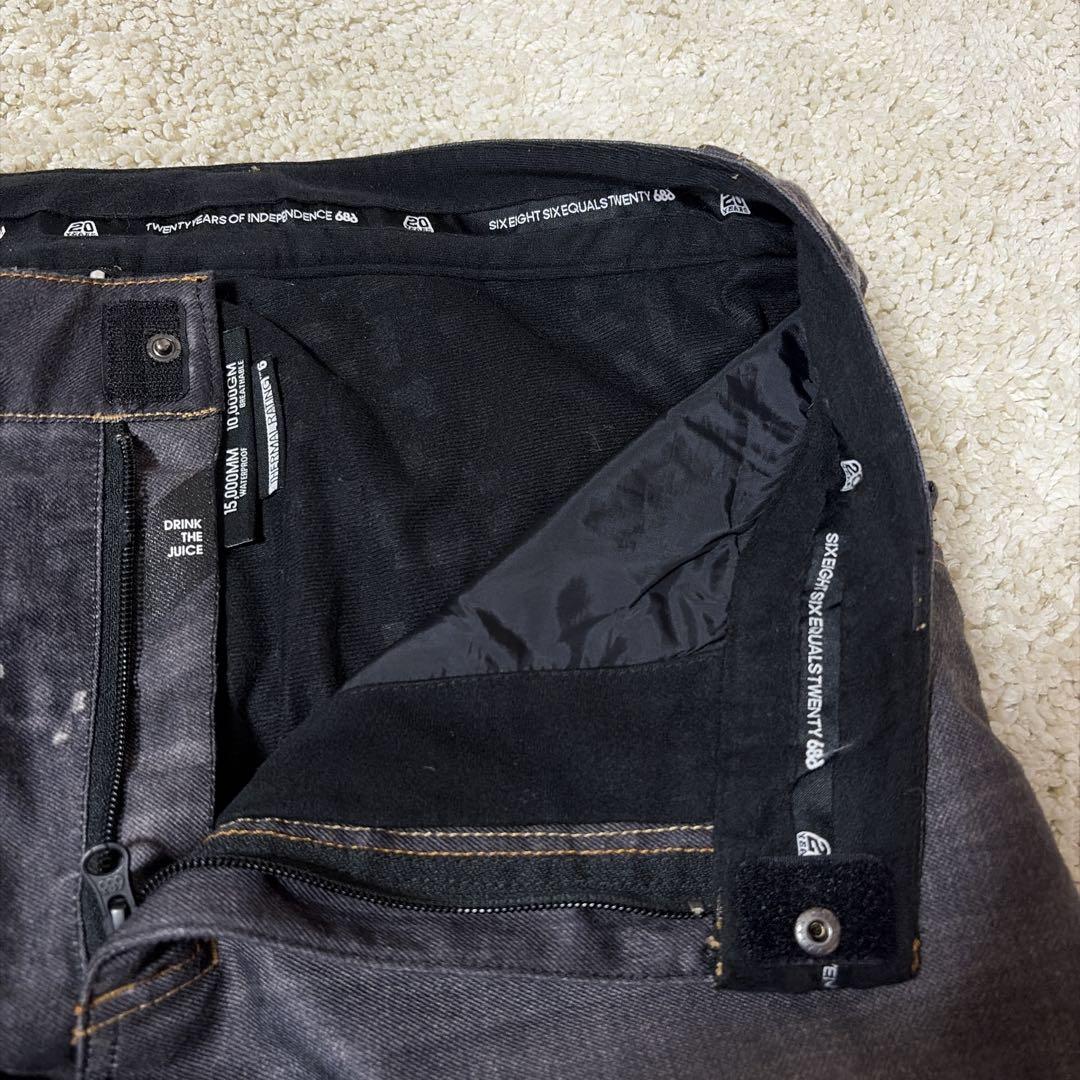 【希少】686 LTD Ed Destructed Denim Pant デニム