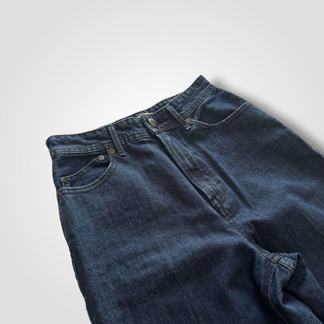 1649◆美品YANUK ヤヌーク LEA ボーイズストレート センタープレス