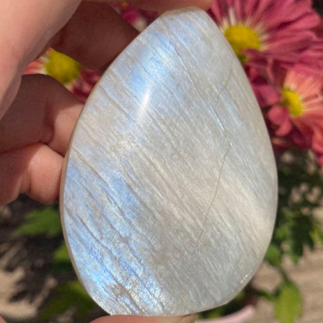 ムーンストーンフレイム① ムーンストーンフレーム レインボームーンストーン