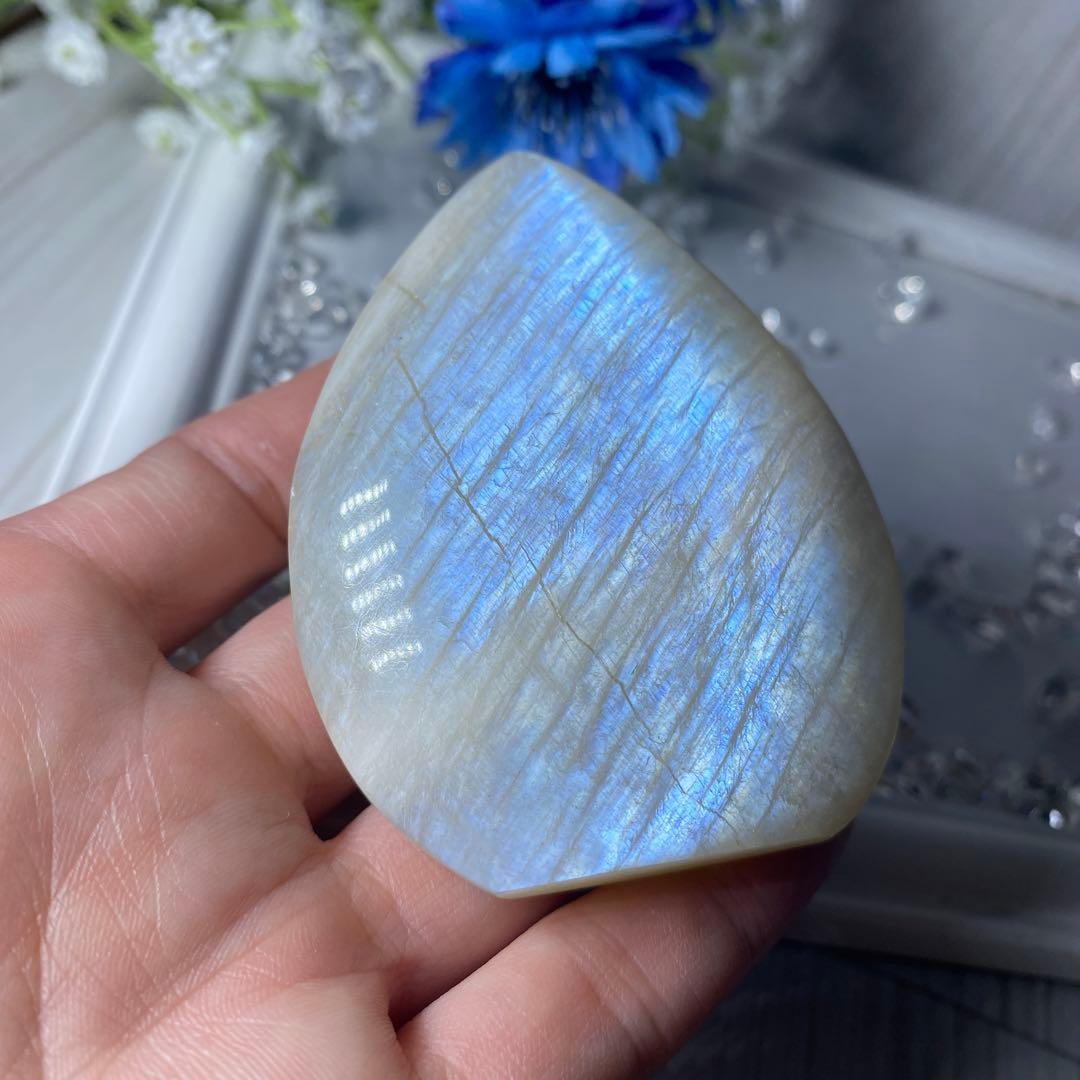 ムーンストーンフレイム① ムーンストーンフレーム レインボームーンストーン