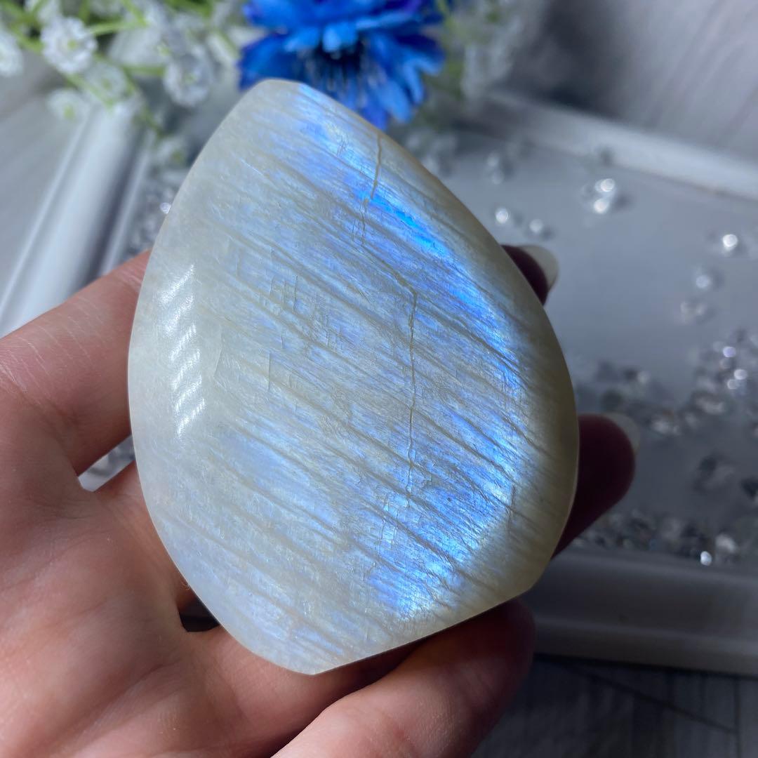 ムーンストーンフレイム① ムーンストーンフレーム レインボームーンストーン