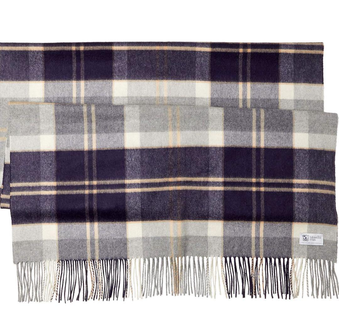 新品✳︎Johnstons of Elgin大判カシミヤストール