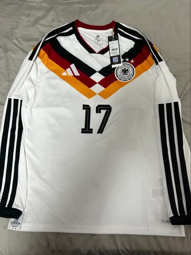 新品タグ付　正規品　ドイツ代表 2026 ホーム長袖ユニフォーム2XL ヴィルツ