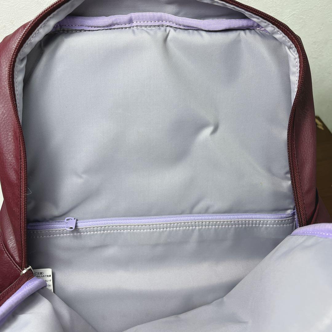 【美品】ヤマト屋 NV151 ズレスリュック12L レッド プラム