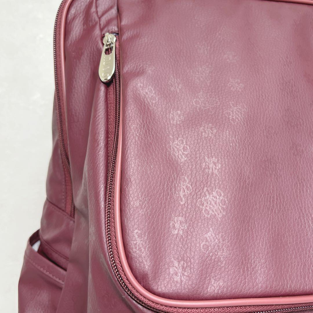 【美品】ヤマト屋 NV151 ズレスリュック12L レッド プラム