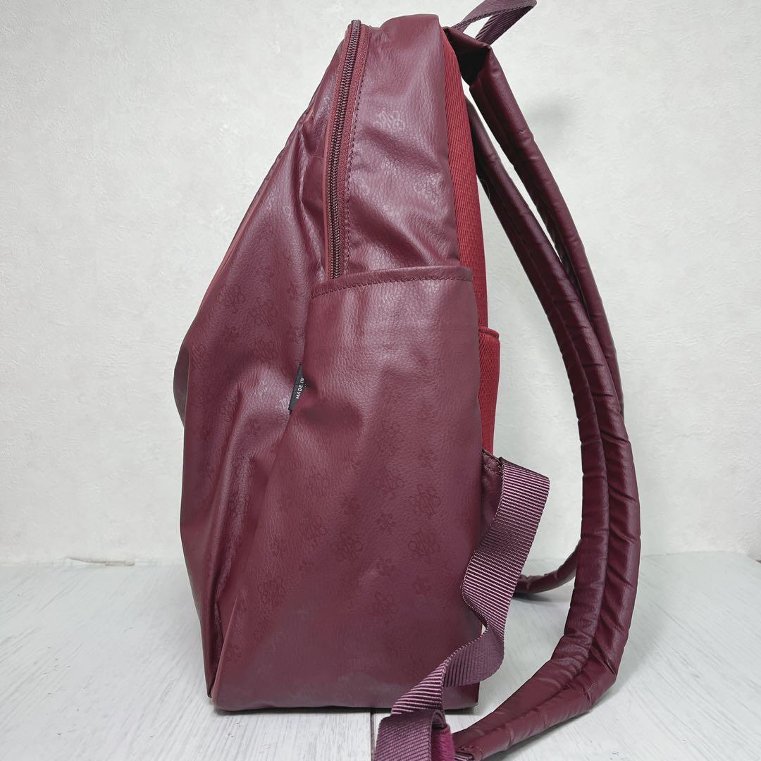 【美品】ヤマト屋 NV151 ズレスリュック12L レッド プラム