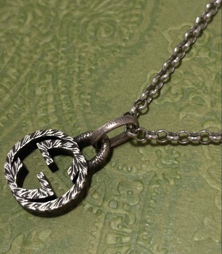 GUCCI グッチ インターロッキング ネックレス