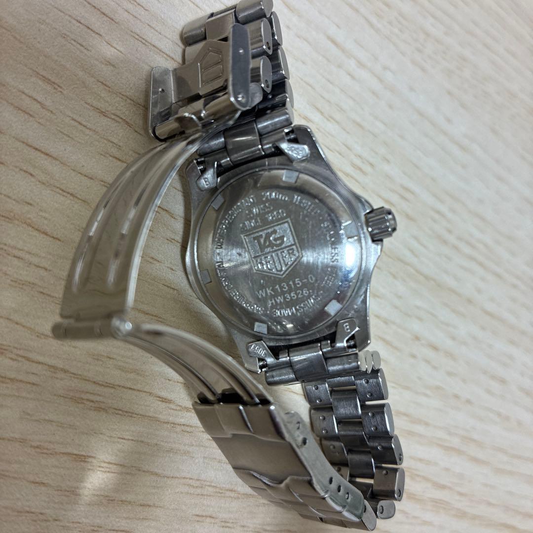 【TAG Heuer】 クォーツ腕時計 ブラックステンレススチール