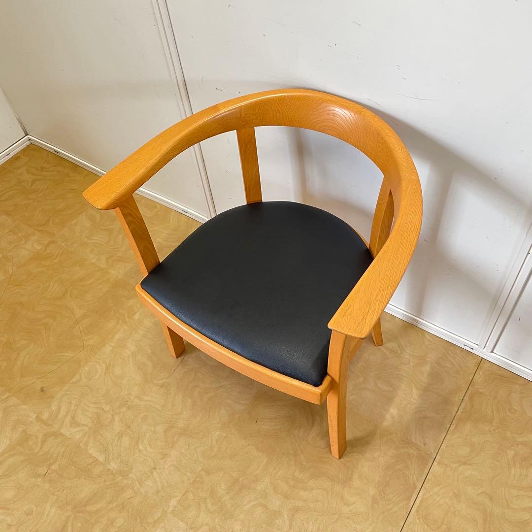 座面張替 カンディハウス アームチェア 椅子 チェア イス 北欧スタイル レザー